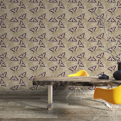 PrintCrown Abstract Multicolor Wallpaper(244 cm x 41 cm)