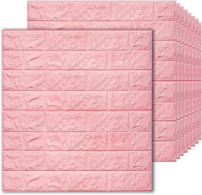 Yugam Decorative Pink Wallpaper(77 cm x 70 cm)
