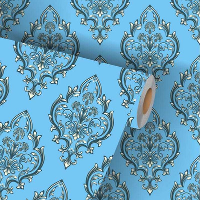 PRINIX Decor Vinyl Decorative Multicolor Wallpaper(L x W: 300 cm x 40 cm)