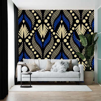 wallpics Vinyl Abstract Multicolor Wallpaper(L x W: 200 cm x 35 cm)