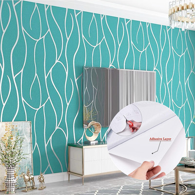 SV collections Decorative Green Wallpaper(1000 cm x 45 cm)