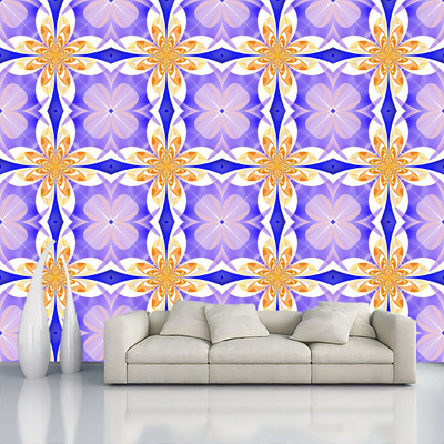 Guru Production Vinyl Decorative Multicolor Wallpaper(L x W: 325 cm x 40 cm)