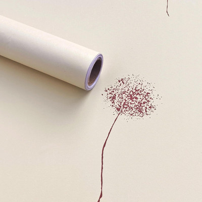 FLIPZONE Vinyl Floral & Botanical Beige Wallpaper(L x W: 300 cm x 45 cm)