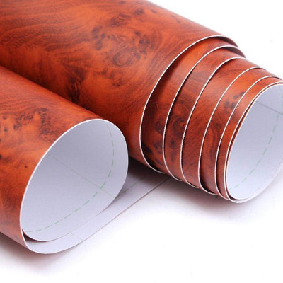 Wallora Abstract Brown Wallpaper(30.48 cm x 304.8 cm)