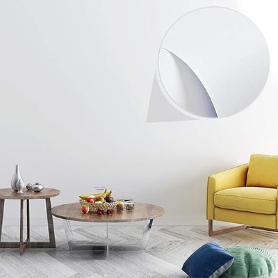 SRGE Vinyl Classics White Wallpaper(L x W: 152.4 cm x 30.48 cm)