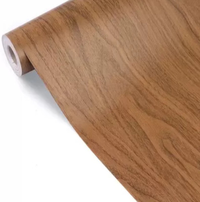 Pringo Vinyl Classics Brown Wallpaper(L x W: 500 cm x 45 cm)