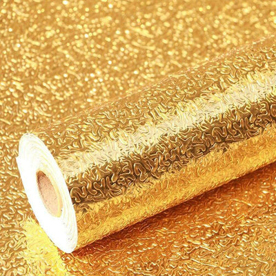 SOJITRA EXPORT Classics Gold Wallpaper(60 cm x 200 cm)
