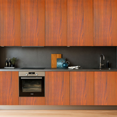 WallVibe Vinyl Abstract Brown Wallpaper(L x W: 30.48 cm x 365.76 cm)