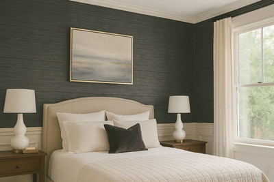 Naturewall Paper Decorative Grey Wallpaper(L x W: 97 cm x 45 cm)