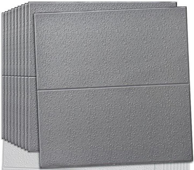 WallBerry Vinyl Architecture Grey Wallpaper(L x W: 70 cm x 70 cm)