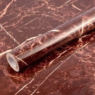 Dizaa 200 cm Marble Wallpaper Oil Proof Waterproof Self Adhesive Removable Wallpaper (2M) Self Adhesive Sticker(Pack of 1)