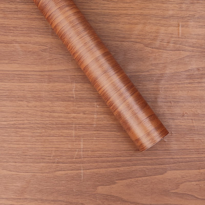 HAPPYMATES Vinyl Classics Brown Wallpaper(L x W: 60 cm x 121 cm)