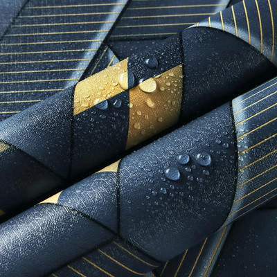 pixer Vinyl Decorative Blue Wallpaper(L x W: 600 cm x 40 cm)