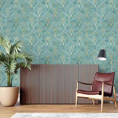 Guru Production Vinyl Abstract Multicolor Wallpaper(L x W: 1000 cm x 45 cm)