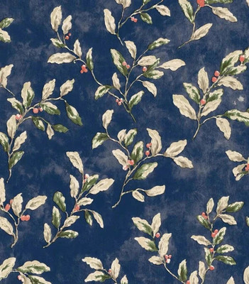 ASSBRI COLLECTIONS Vinyl Decorative Blue, Beige Wallpaper(L x W: 400 cm x 45 cm)