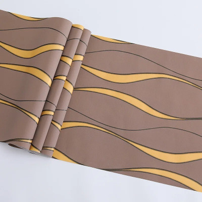 NuWallpaper Vinyl Classics Brown, Gold Wallpaper(L x W: 45 cm x 300 cm)