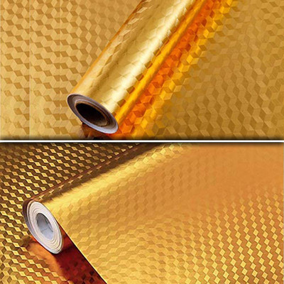 Walper Abstract Gold Wallpaper(200 cm x 60 cm)