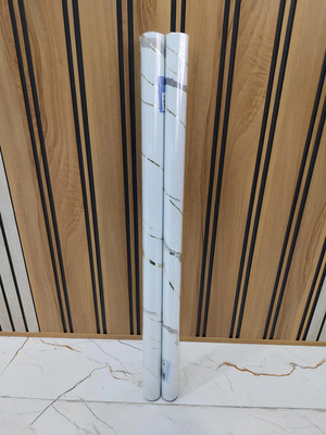 Peijinsart Vinyl Decorative Multicolor Wallpaper(L x W: 200 cm x 60 cm, Pack of 2)