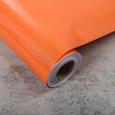 Rahul Enterprises Decorative Orange Wallpaper(660 cm x 60 cm)