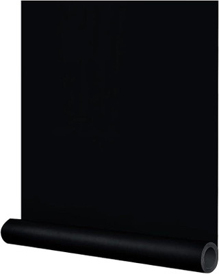 AMAZBIRD Vinyl Classics Black Wallpaper(L x W: 60 cm x 121 cm)
