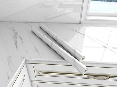 HM Enterprise Vinyl, Paper, Paper Classics Silver Wallpaper(L x W: 200 cm x 60 cm)