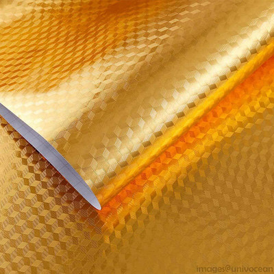 SOJITRA EXPORT Abstract Yellow Wallpaper(200 cm x 60 cm)