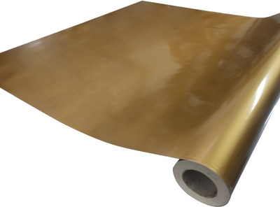 WALLDESIGN Abstract Gold Wallpaper(121.92 cm x 40.64 cm)