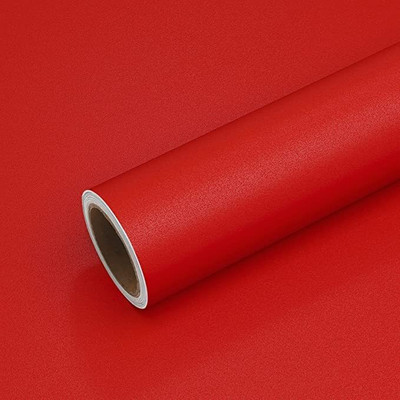 WELLSHIP Abstract Red Wallpaper(160.02 cm x 60 cm)