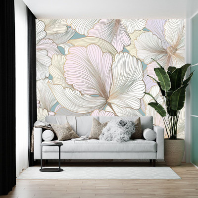 wallpics Vinyl Abstract Multicolor Wallpaper(L x W: 500 cm x 35 cm)