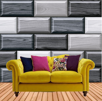 texoro Vinyl Decorative Multicolor Wallpaper(L x W: 127 cm x 40 cm, Pack of 2)