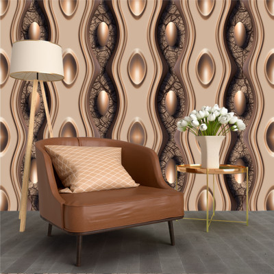 VWALL Abstract Multicolor Wallpaper(230 cm x 40 cm)