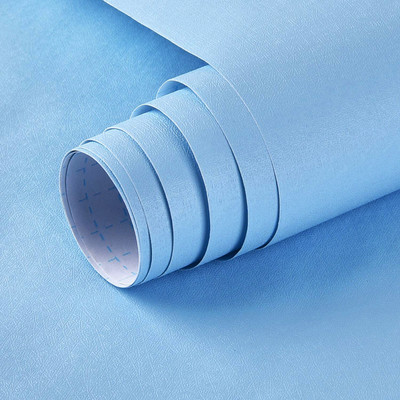 Flipkart SmartBuy Vinyl Decorative Blue Wallpaper(L x W: 45 cm x 300 cm)