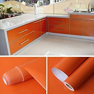 zeepzone Vinyl Classics Orange Wallpaper(L x W: 177.8 cm x 30.48 cm)