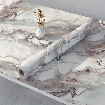 WALLVEAR Vinyl Decorative White Wallpaper(L x W: 200 cm x 60 cm)
