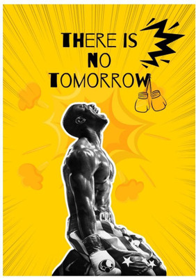 BVRPRINTS Paper, Embossed Quotes & Motivation Multicolor Wallpaper(L x W: 31 cm x 46 cm)