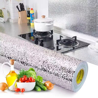 glamvibe Vinyl Decorative Silver Wallpaper(L x W: 200 cm x 60 cm, Pack of 2)