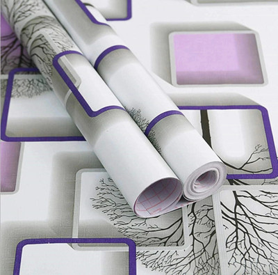 Flipkart SmartBuy Embossed Abstract Multicolor Wallpaper(L x W: 300 cm x 45 cm)