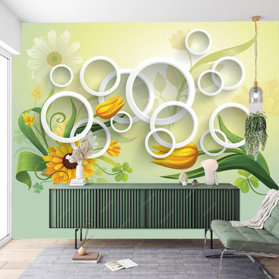 Zedexgraphics Abstract Multicolor Wallpaper(127 cm x 41 cm)