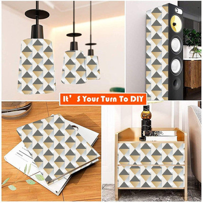 wallpics Vinyl Classics Multicolor Wallpaper(L x W: 200 cm x 35 cm)