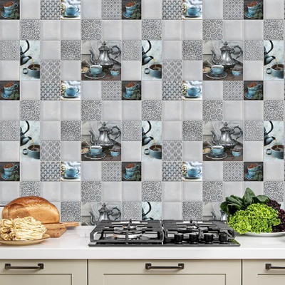 AMBEY DECOR Vinyl Decorative Multicolor Wallpaper(L x W: 160 cm x 40 cm, Pack of 2)