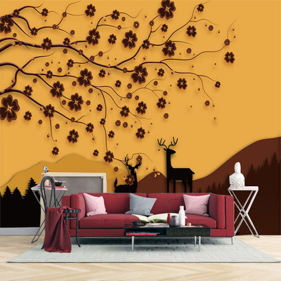 Zedexgraphics Decorative Multicolor Wallpaper(228 cm x 40 cm)