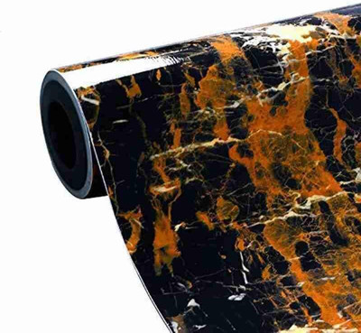 WALLNEST Decorative Multicolor Wallpaper(30.48 cm x 121.92 cm)