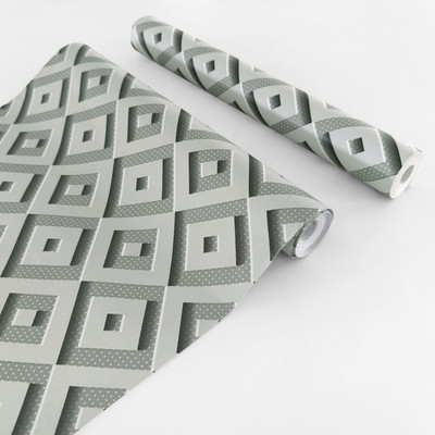 Flipkart SmartBuy Abstract Grey Wallpaper(250 cm x 45 cm)