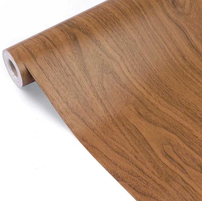 RoselleaEnterprises Vinyl Abstract Brown Wallpaper(L x W: 300 cm x 45 cm)