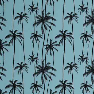 S4Sassy Vinyl Floral & Botanical Blue Wallpaper(L x W: 304 cm x 63 cm)