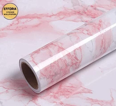 SIDGO Abstract Pink Wallpaper(66 cm x 10 cm)
