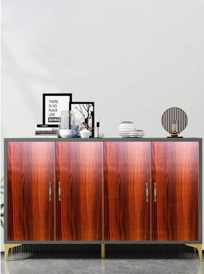 WallVibe Vinyl Classics Brown Wallpaper(L x W: 30.48 cm x 365.76 cm)