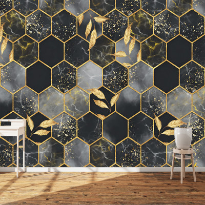 Luxury Abstract Multicolor Wallpaper(230 cm x 40 cm)