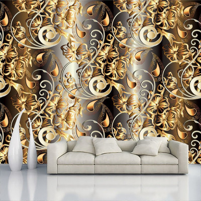 texoro Vinyl Decorative Multicolor Wallpaper(L x W: 127 cm x 40 cm)