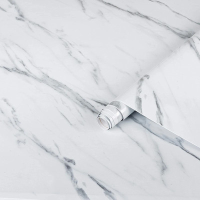 Royalz Vinyl Abstract White, Grey Wallpaper(L x W: 200 cm x 60 cm)